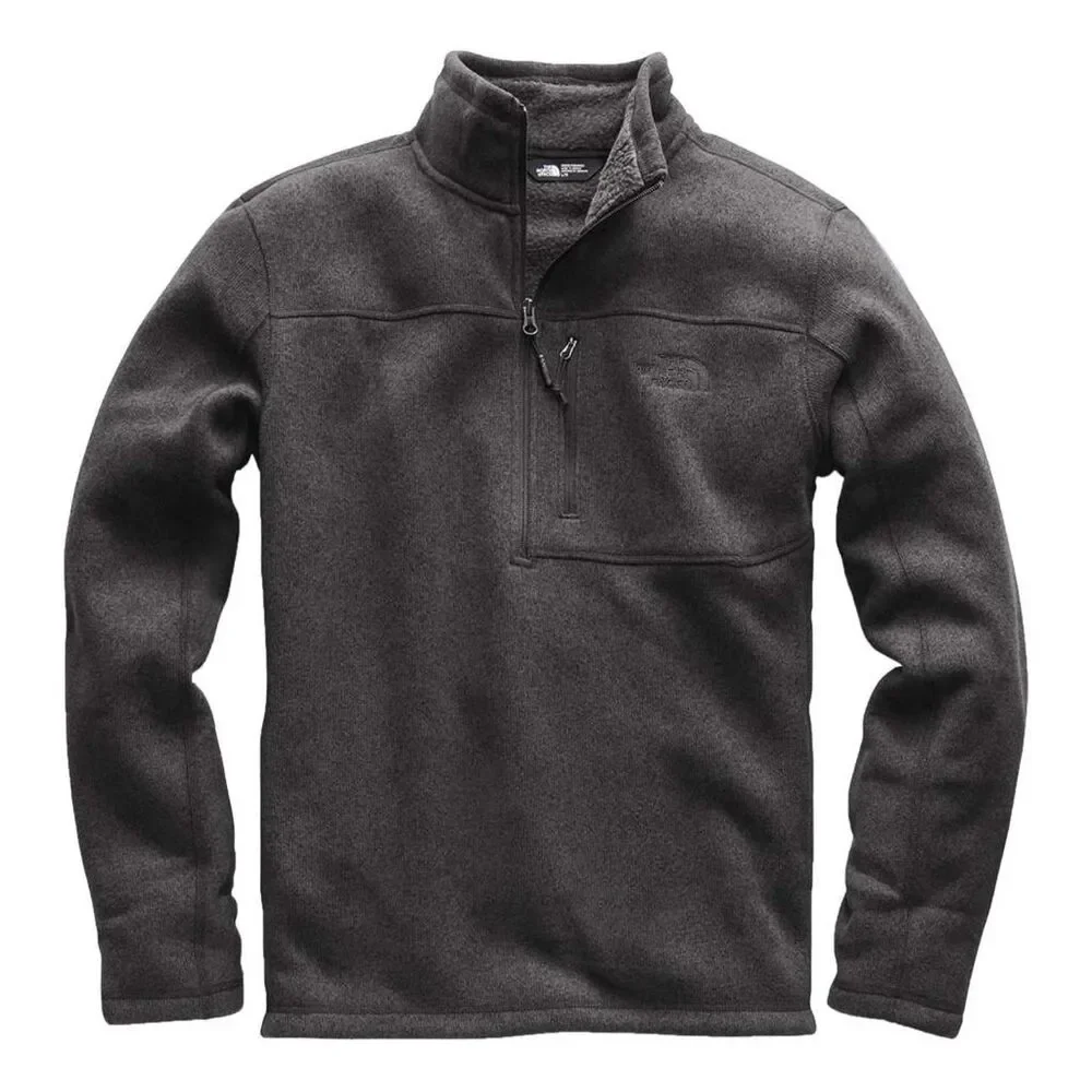Men's Gordon Lyons 1/4 Zip in TNF Dark Grey Heather by The North Face XXL